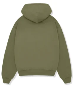 Broken Planet Basics Olive Green Hoodie