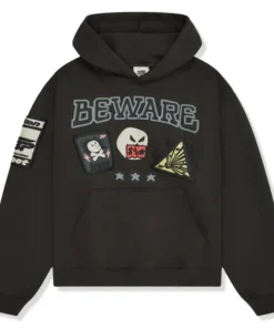 Broken Planet Beware Black Hoodie