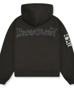 Broken Planet Beware Black Hoodie