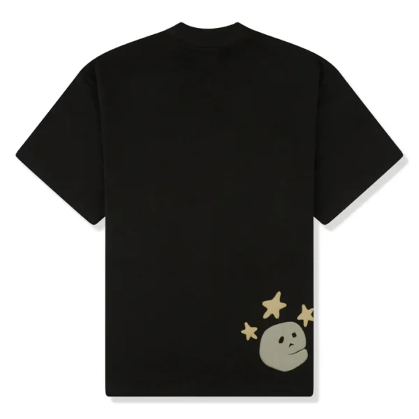 Broken Planet Cosmic Peaks Soot Black T Shirt