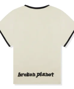 Broken Planet Find Your Balance Bone White Kids T Shirt