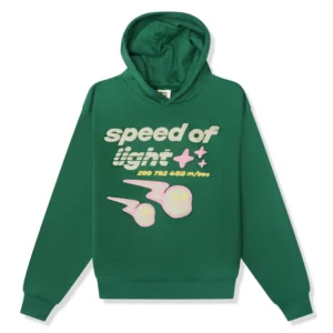 Broken Planet Speed Of Light Hoodie Malachite Green