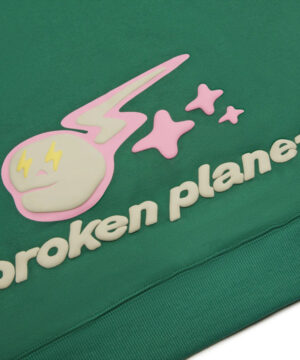 Broken Planet Speed Of Light Hoodie Malachite Green