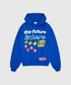 Broken Planet The Future Is Here Hoodie Blue