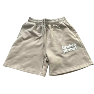 Broken Planet Basic Brown Short Sweatpant