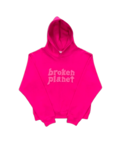 Broken Planet Pink Hoodie