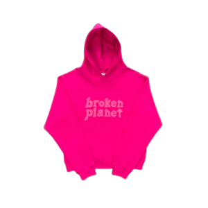 Broken Planet Pink Hoodie