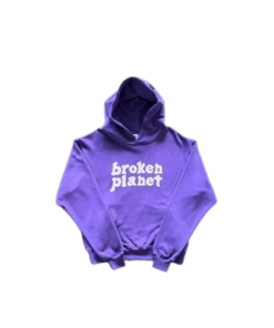 Broken Planet Purple Hoodie