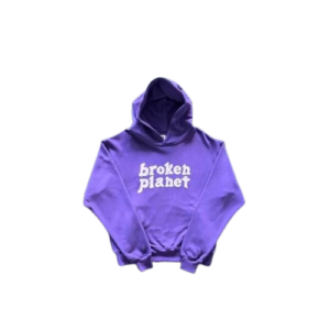 Broken Planet Purple Hoodie