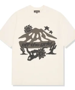 Broken Planet Off The Grid Vanilla White T Shirt