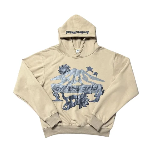 Broken Planet Off the Grid Hoodie Vanilla White