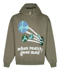 Broken Planet When Reality Goes Mad Hoodie Grey