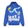 Broken Planet lost in Space Hoodie Blue